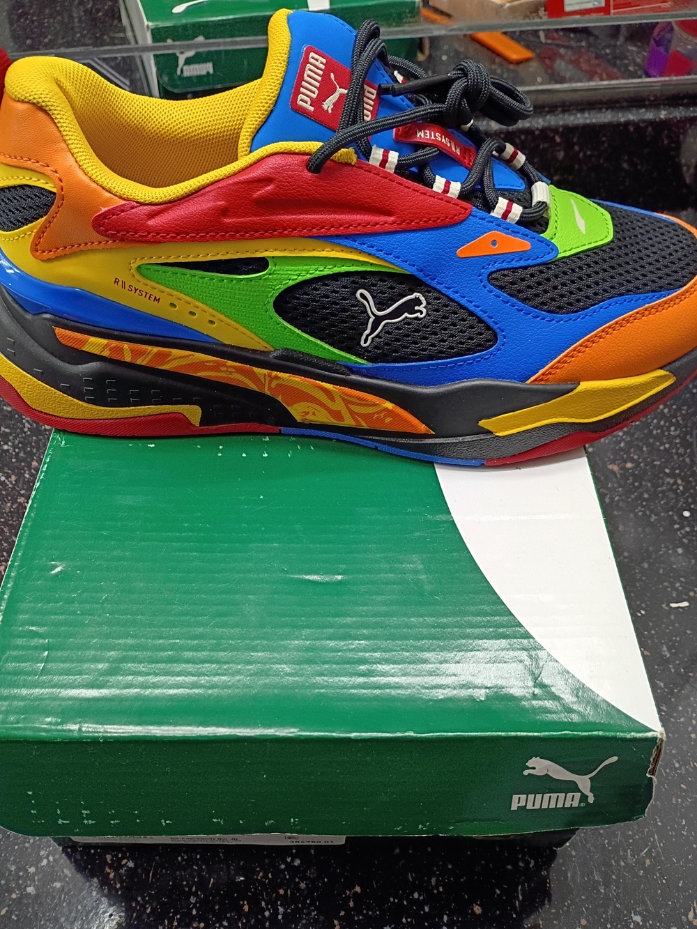 Puma Kids' Multicolor Low-Top Athletic Sneakers